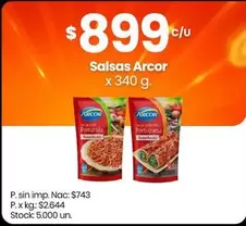 Arcor - Salsas