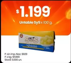 SYS - Untable