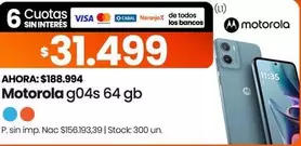Motorola - g04s 64 gb
