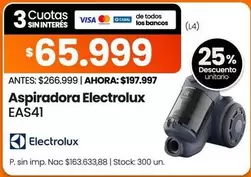 Electrolux - Aspiradora EAS41
