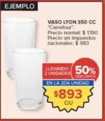 Carrefour - VASO LYON 350 CC