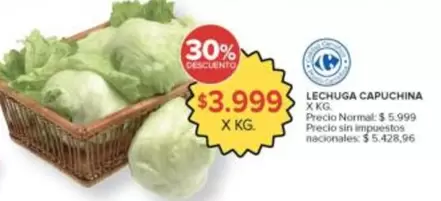 Carrefour - LECHUGA CAPUCHINA