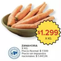 Carrefour - ZANAHORIA