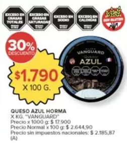 X$ - QUESO AZUL HORMA