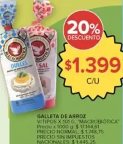 X$ - GALLETA DE ARROZ