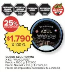 X$ - QUESO AZUL HORMA