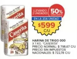 Caserita - HARINA DE TRIGO 000