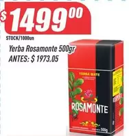 Rosamonte - Yerba