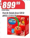 Arcor - Pure De Tomate