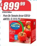 Arcor - Pure De Tomate