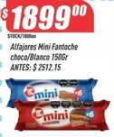 Fantoche - Alfajores Mini choco/Blanco