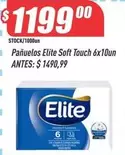 Elite - Pañuelos Soft Touch 6x10un