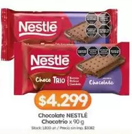 Nestlé - Choco TRIO Chocolate