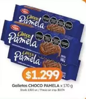 X$ - Galletas Choco Pamela