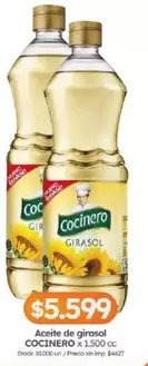 Cocinero - Aceite de girasol