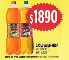 Mirinda - Gaseosa