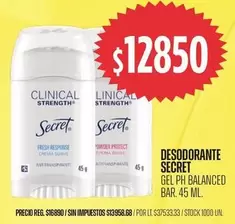 DESODORANTE GEL PH BALANCED