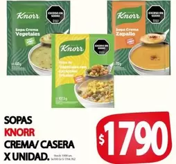 Knorr - Sopas Crema Casera