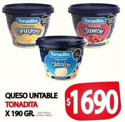 Tonadita - QUESO UNTABLE