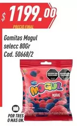 Mogul - Gomitas selecc 80Gr Cod. 50668/2