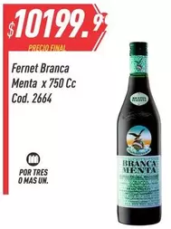 Fernet Branca - Fernet Menta Cod. 2664