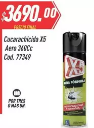 Mas - Cucaracida X5 Aero 360Cc Cod. 77349