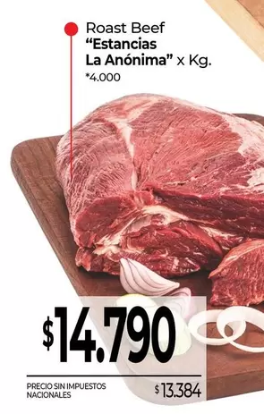 X$ - Roast Beef