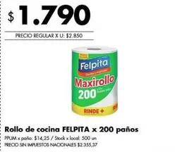 Felpita - Rollo de cocina