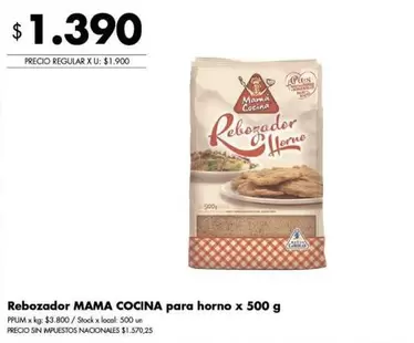 Mama Cocina - Rebozador para horno