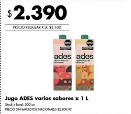 Ades - Jugo