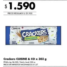 X$ - Crackers Tradicionales