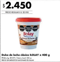 Ilolay - Dulce de leche clásico