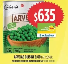 Cuisine - Arvejas