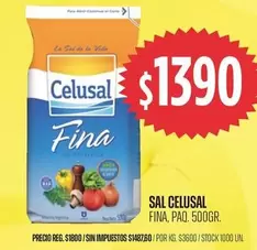 Celusal - Sal Fina