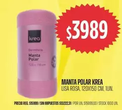 krea - MANTA POLAR