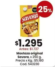 Savora - Mostaza original