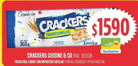 Cuisine - CRACKERS TRADICIONALES