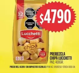 Lucchetti - PREMEZCLA CHIPA