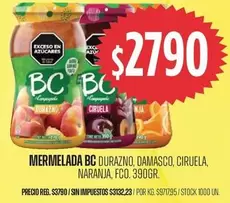 BC - MERMELADA
