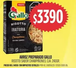 Gallo - ARROZ PREPARADO