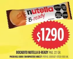 Nutella - B-ready