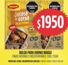 Maggi - BOLSA PARA HORNO