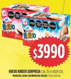Kinder - HUEVO SORPRESA