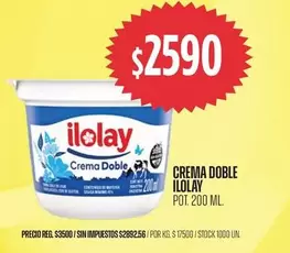Ilolay - Crema Doble