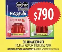 Exquisita - GELATINA