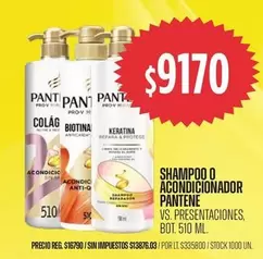 Pantene - SHAMPOO O ACONDICIONADOR