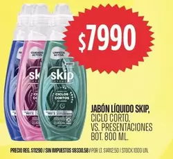 Skip - JABÓN LÍQUIDO