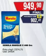 Marolio - SEMOLA MAROLIO X 400 GRS
