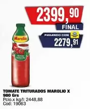 Marolio - TOMATE TRITURADOS