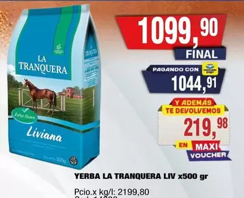 La Tranquera - YERBA LA TRANQUERA LIV